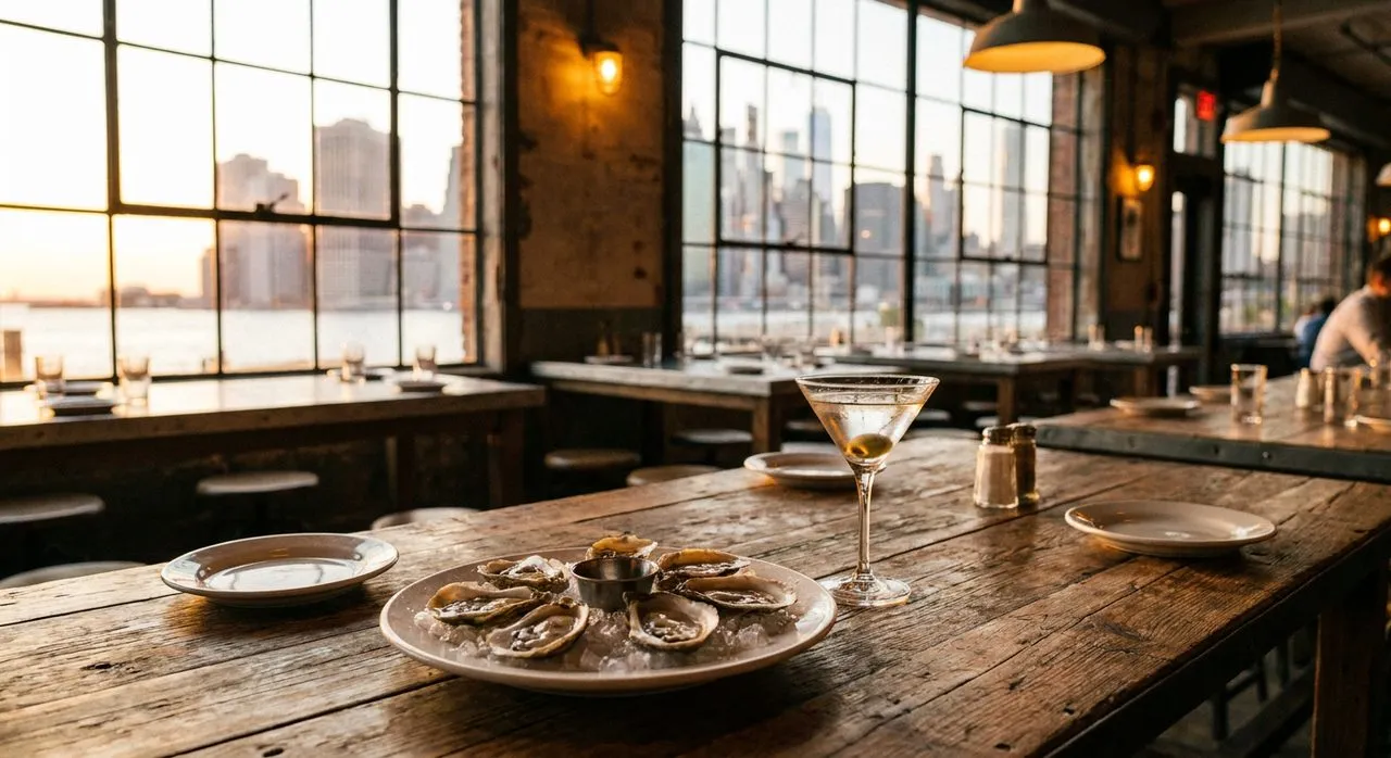 Late Spring Oyster Shucks Along the Brooklyn Waterfront