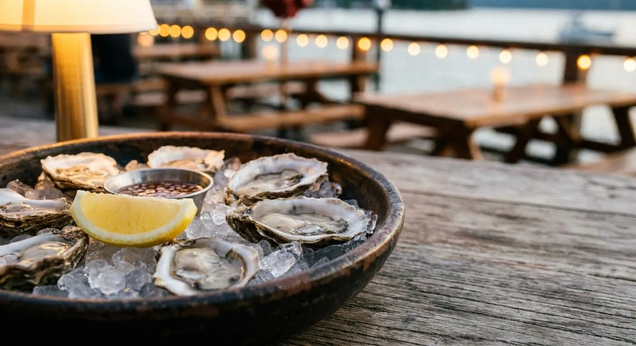 Late Spring Oyster Shucks Along the Brooklyn Waterfront