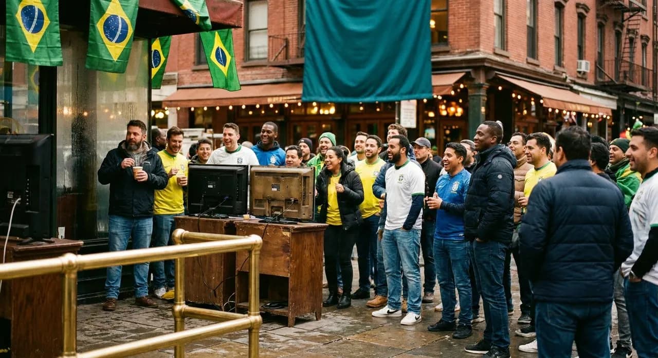 Little Brazil on 46th: Where New York's Seleção Fans Watch the World Cup