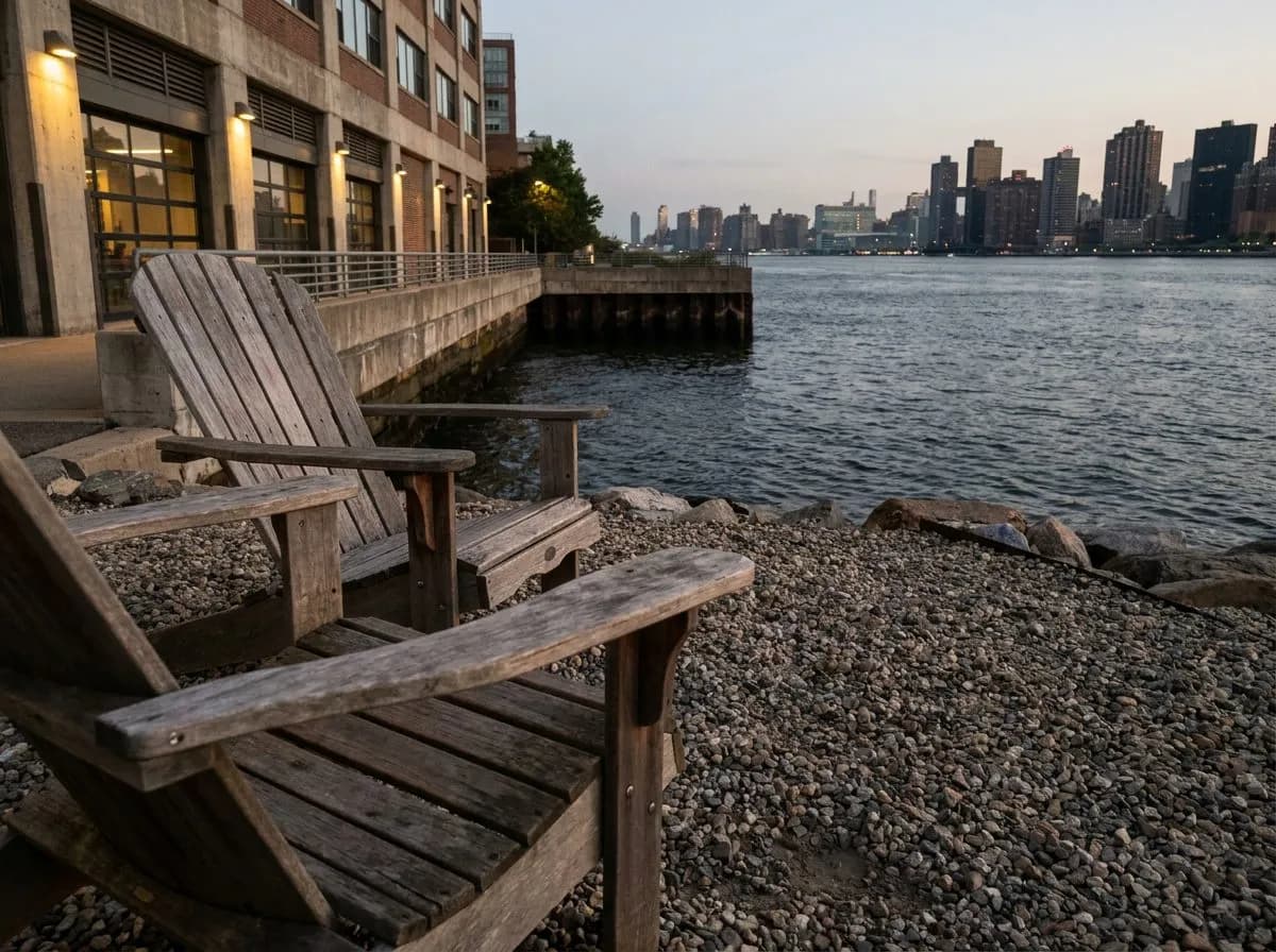 A Waterfront Walk from Greenpoint to Williamsburg After Work
