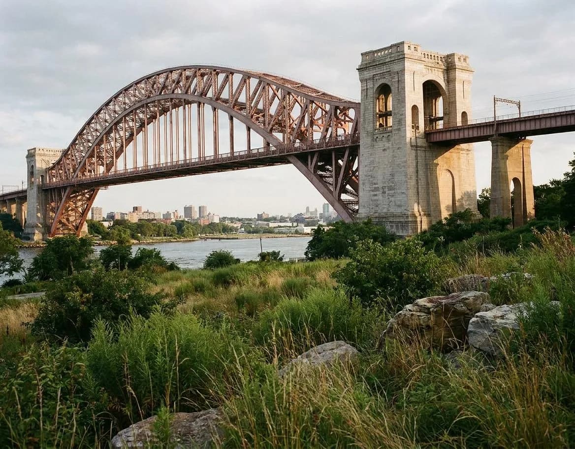 Walking Queens Plaza to Astoria Park Along the Waterfront