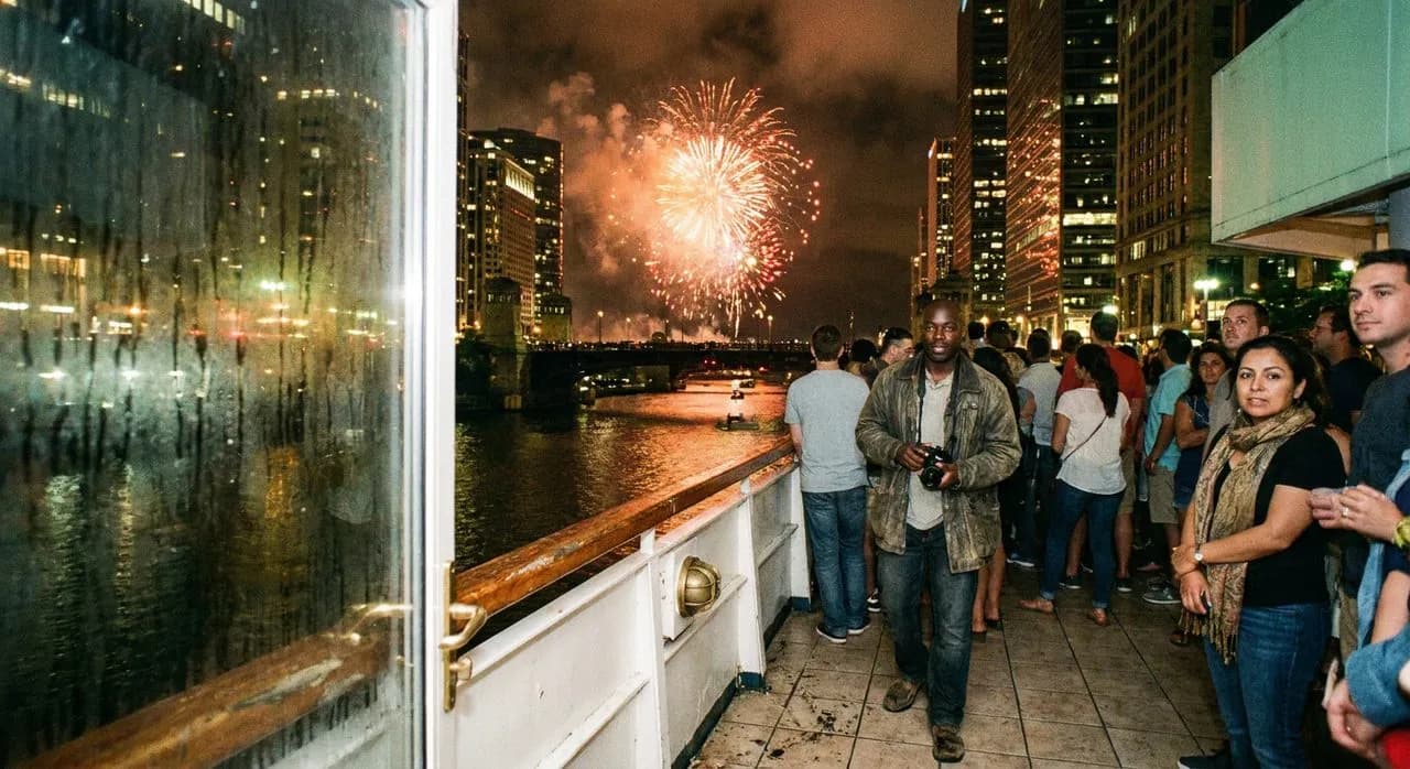 Macy's Fourth of July Fireworks: The East River Vantage Without the Permit
