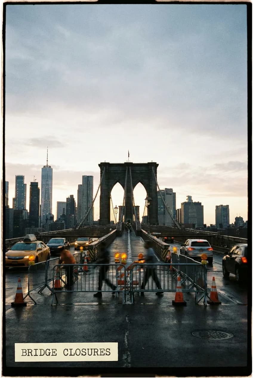 Brooklyn Bridge closure area for July 4 fireworks