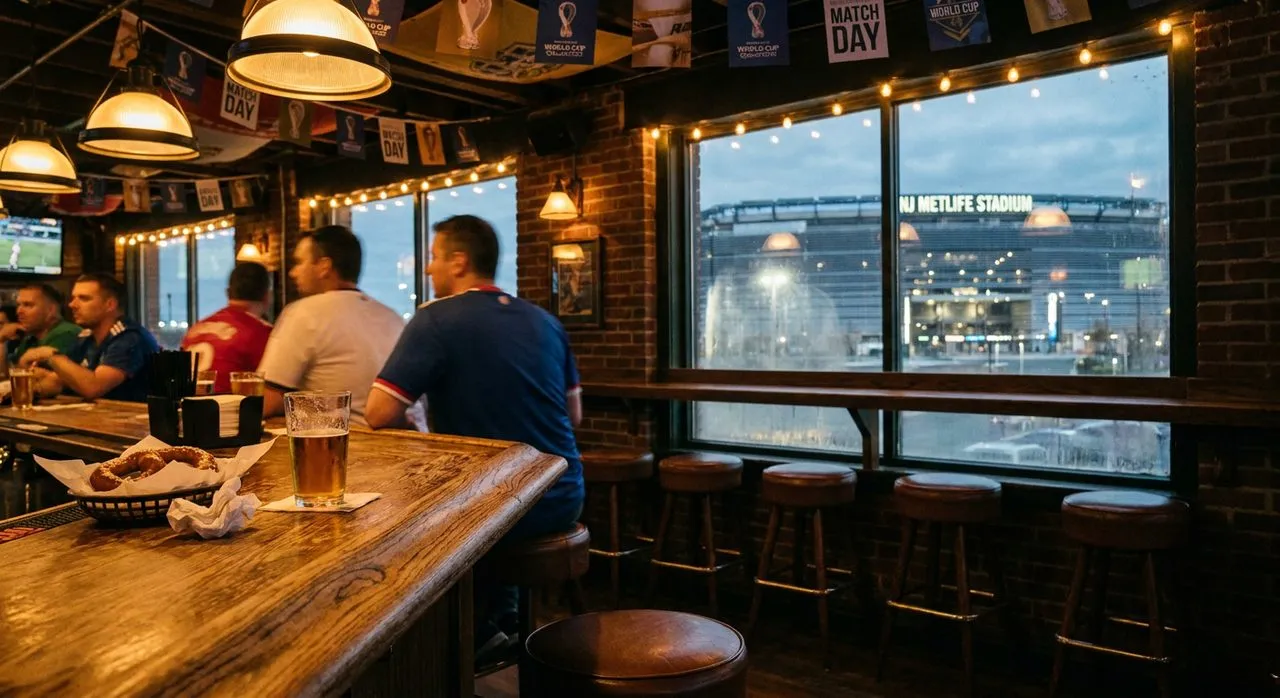 MetLife Stadium Pre and Post-Game Bars for World Cup 2026