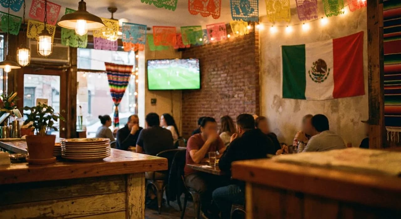 Mexican Cantinas Showing Fútbol — Bushwick and LES