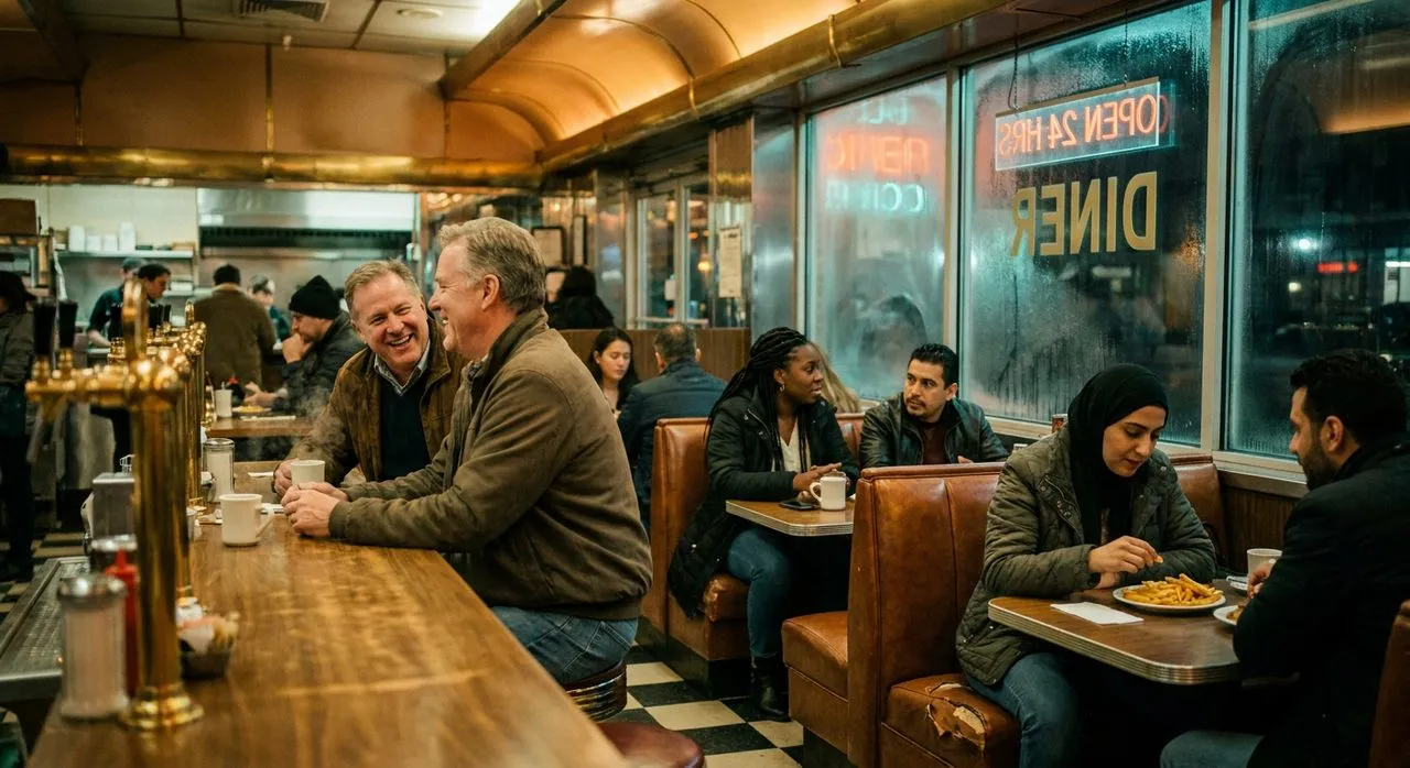 A Midnight Stool at Veselka: The Pierogi Counter That Never Closes