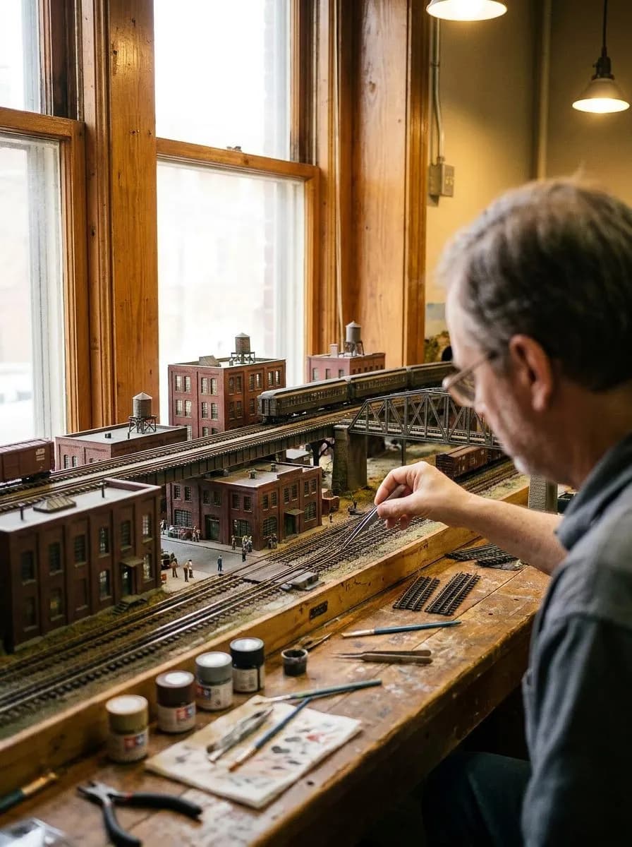 Model Train Shops and Hobbyist Spaces in UES and LIC