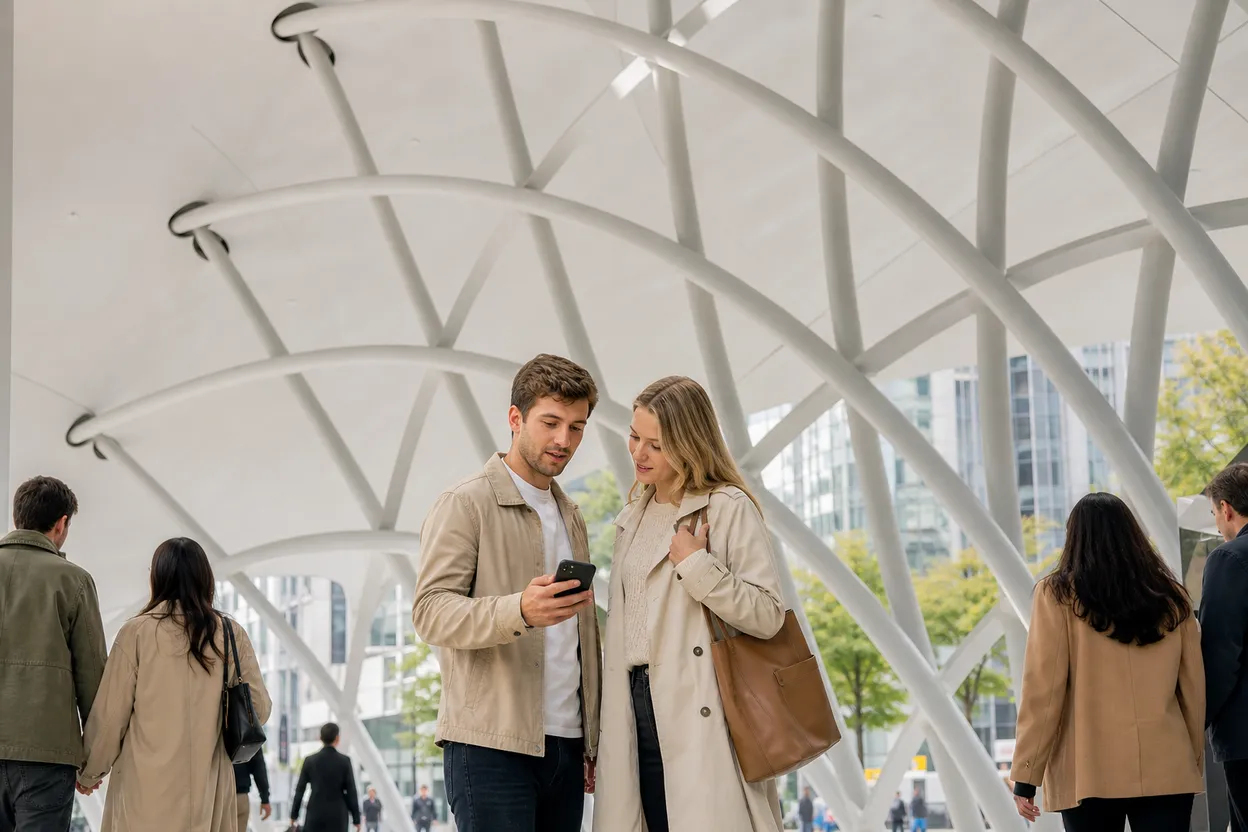 Brookfield indoor pause for a downtown weather route