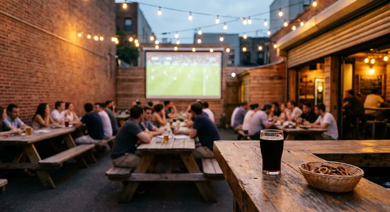 NYC Outdoor Patio Viewing Spots for Evening Kickoff Matches