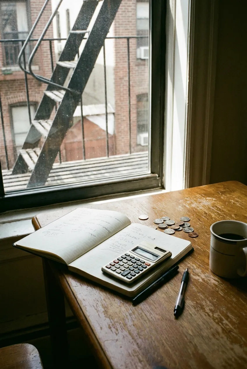 Education savings planning still life