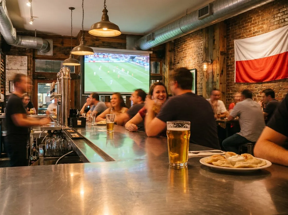 Polish and Eastern European Football Bars in Greenpoint