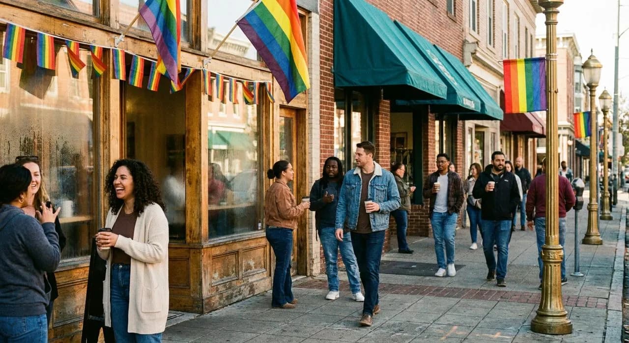 Pride on Christopher Street: The First Hour Before the Floats Arrive