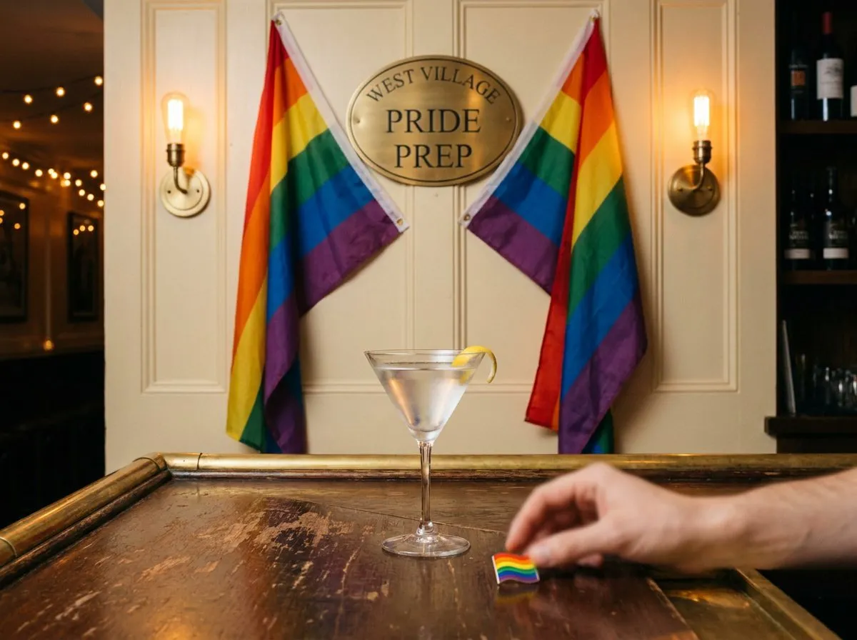 Pride Prep Cocktail Bars in West Village and Chelsea
