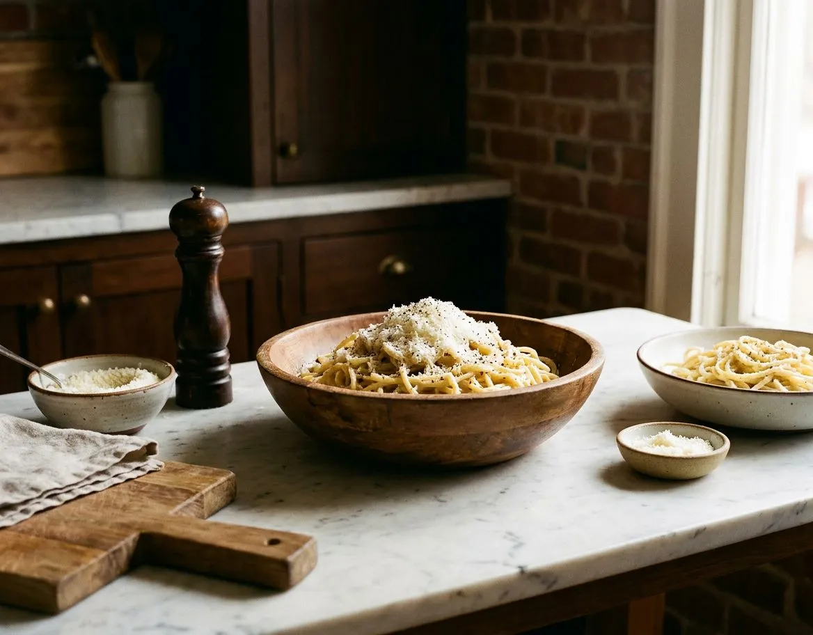 West Village Pasta Counter Serving Fresh Cacio e Pepe to Six