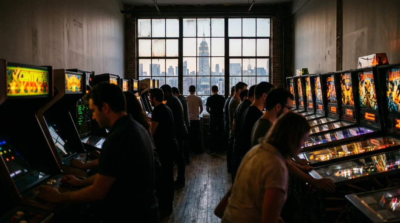 The Tangible Nostalgia of New York City Retro Arcades