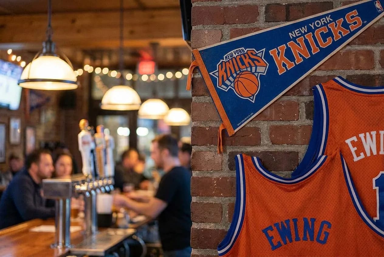 Toasting Josh Hart's Playoff Run at East Village Knicks Bars