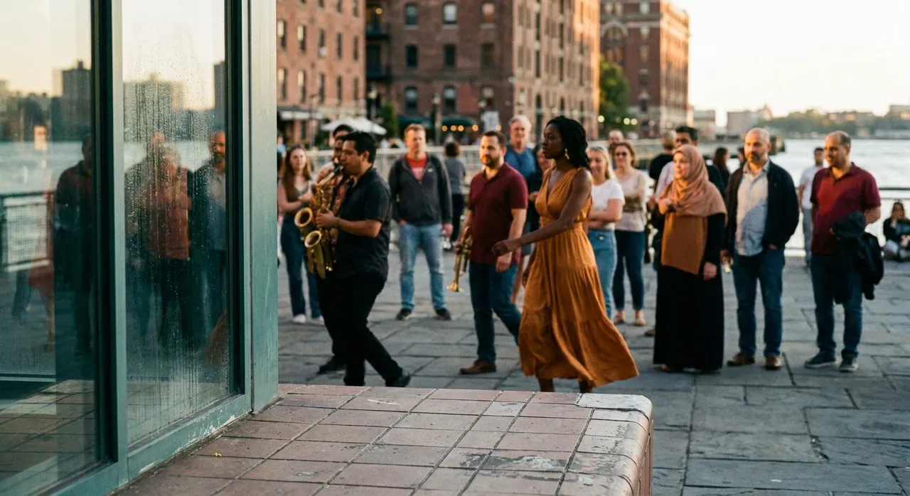 River to River: Free Dance and Music in Lower Manhattan, Timed Right