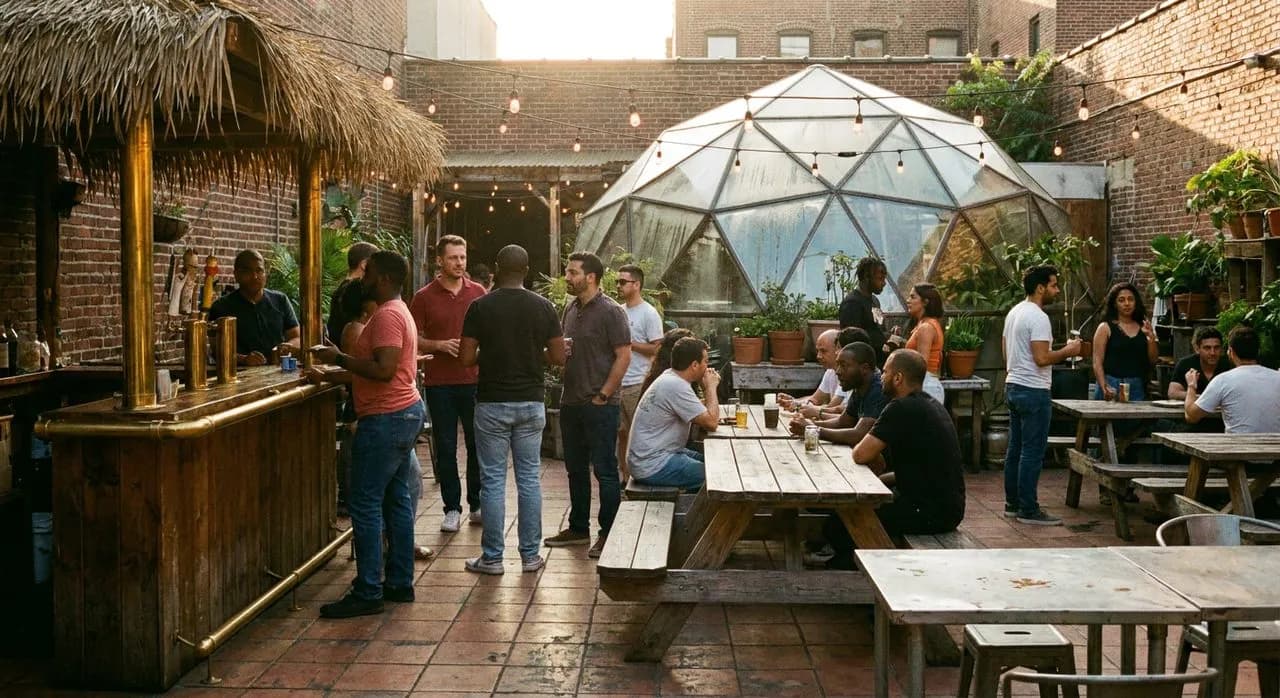 Roberta's Backyard: The Bushwick Table Behind the Pizza Line
