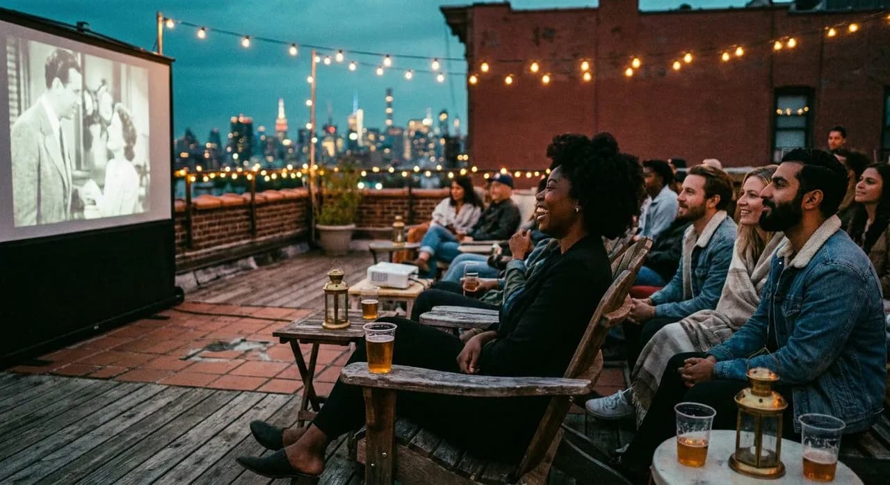 Rooftop Films: Catching an Outdoor Screening Before the 8:30 Start