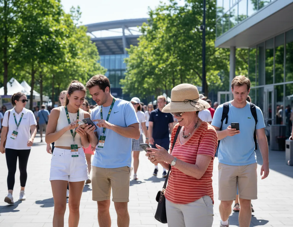 Queens tennis venue stop for a Wimbledon-inspired NYC route