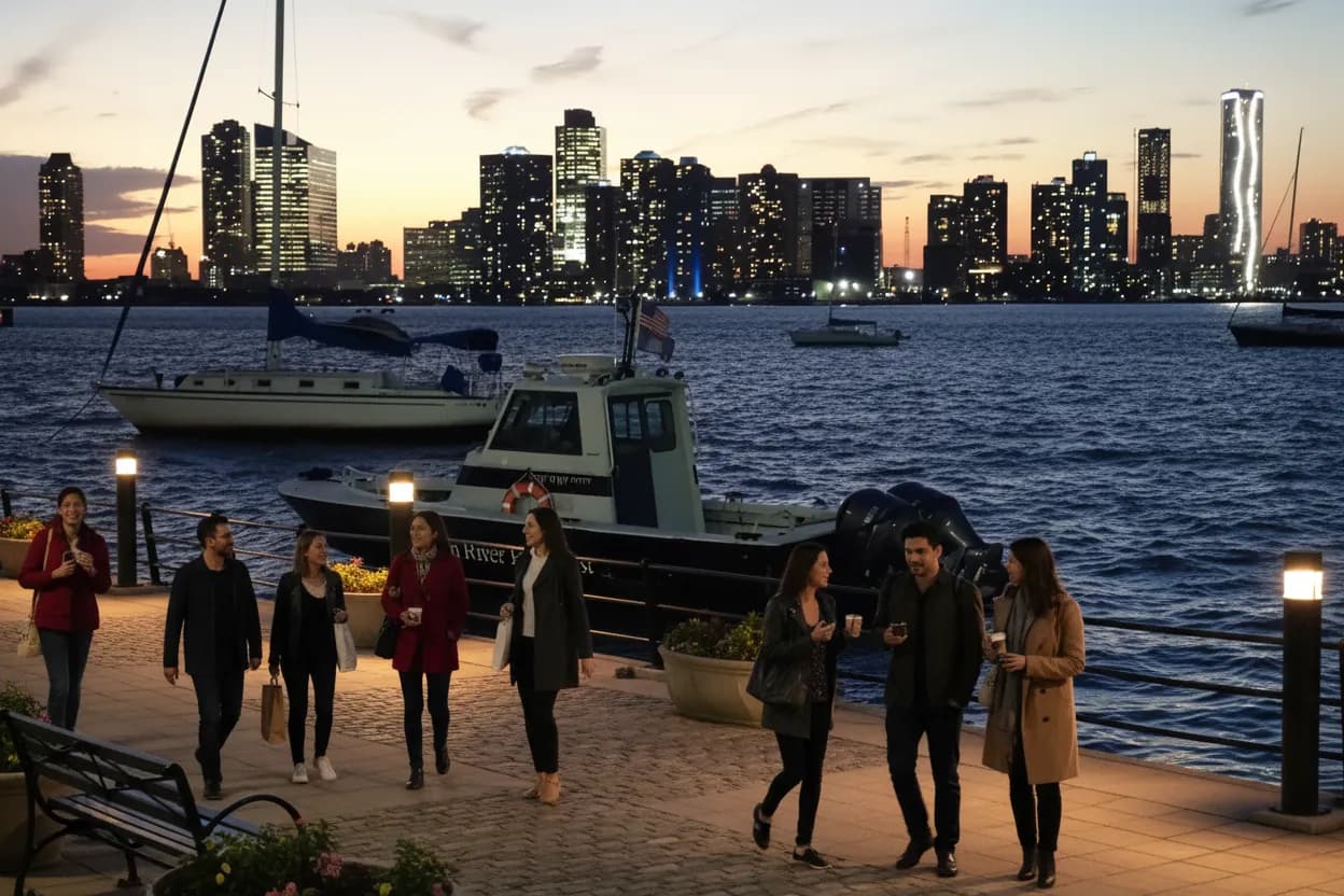 Hudson River finish for a respectful movie route