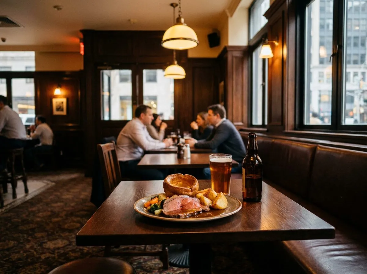 Shoulder Season Sunday Roasts at Manhattan British Pubs