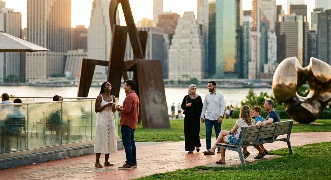 Socrates Sculpture Park: LIC's Free Outdoor Gallery With a Manhattan Reflection