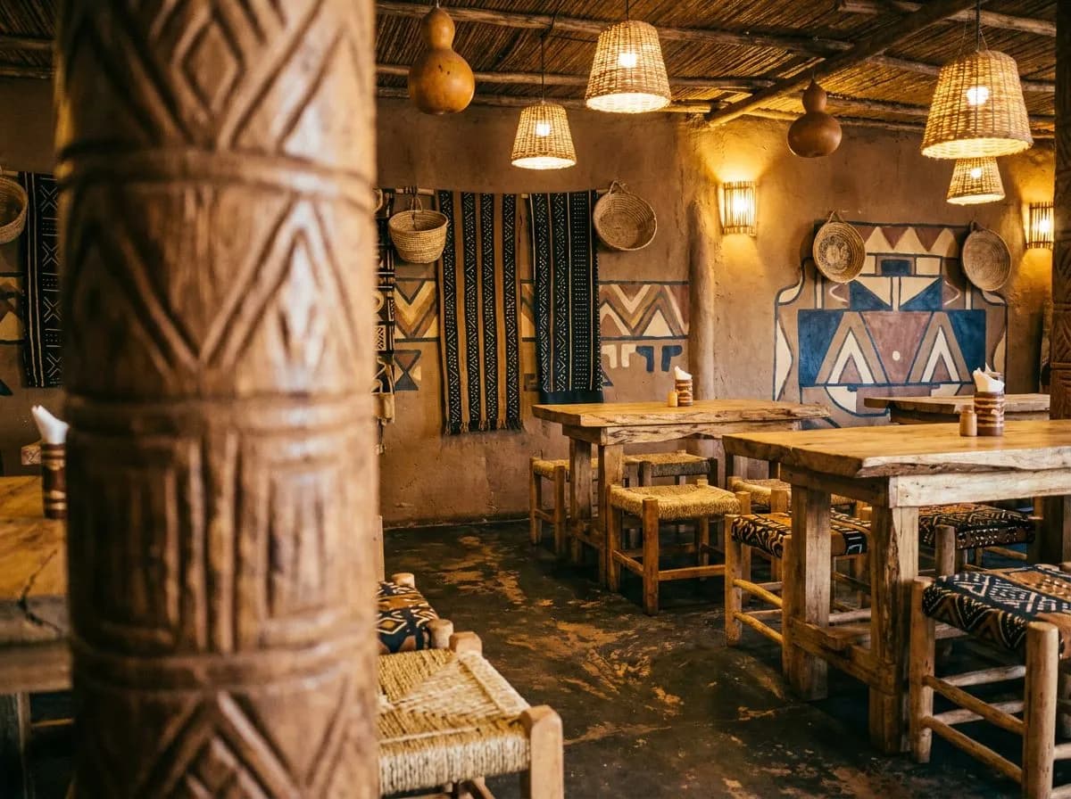 Solo Ethiopian Counter Dining in Harlem