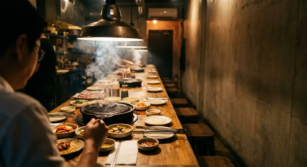 Koreatown's Best Solo Korean BBQ Counters