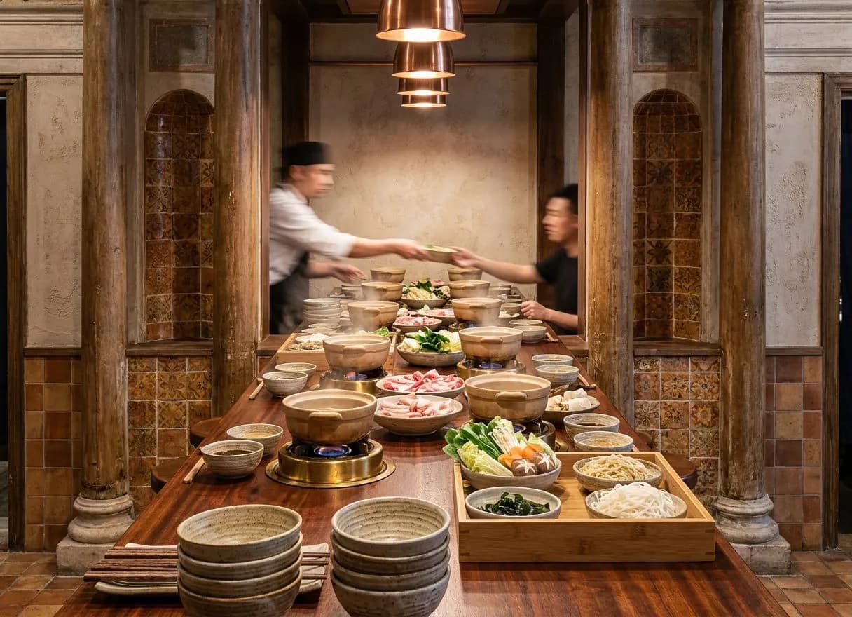 Solo Shabu-Shabu Counter in Flushing