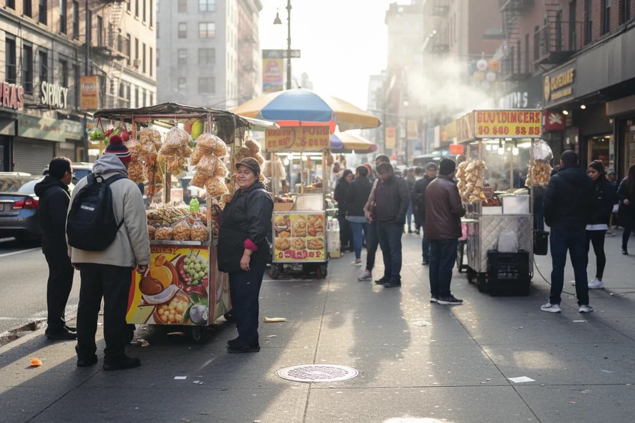 Queens food backup for a soccer watch route