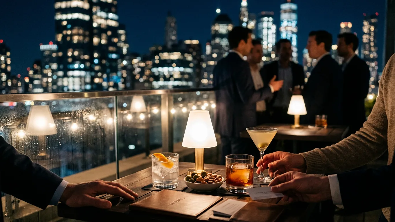 Discussing the Bitcoin Price Over NYC's Best Rooftop Views