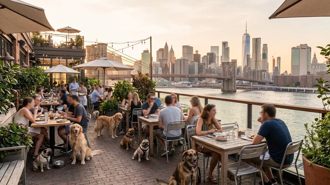 Navigating Fromm and Oma's Pride Recalls with NYC's Best Dog-Friendly Patios