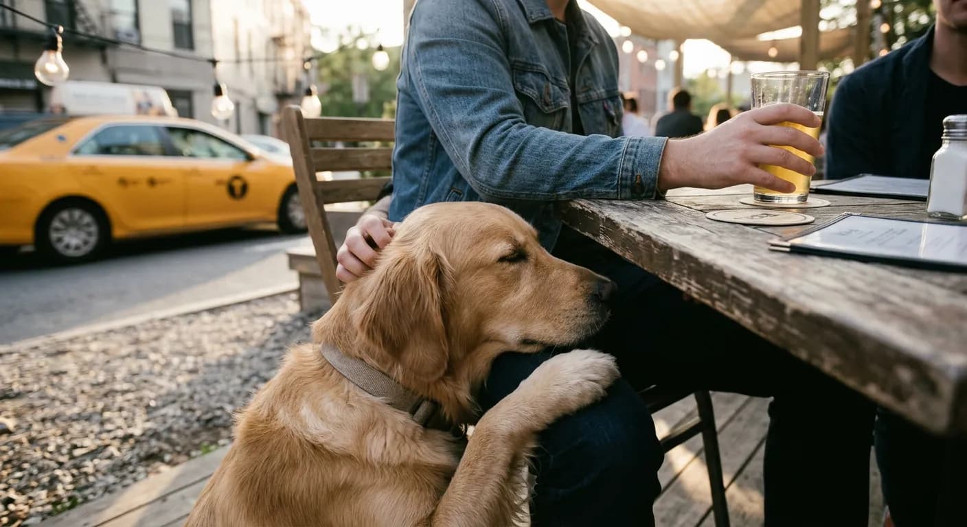 Navigating Fromm and Oma's Pride Recalls with NYC's Best Dog-Friendly Patios