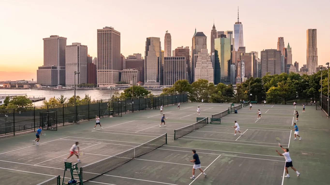 Channel the US Open Tennis 2026 at NYC's Best Public Courts