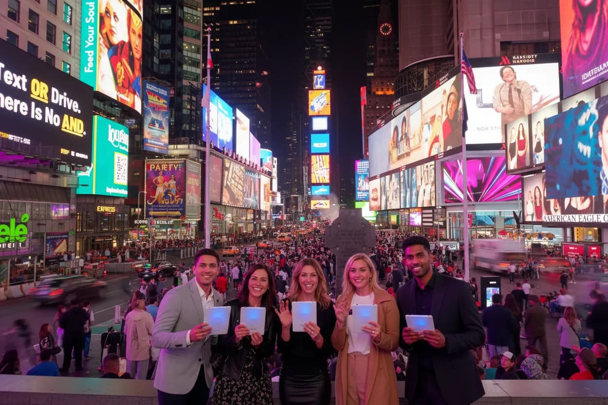 Bright Midtown meet-up for a low-key NBC watch night