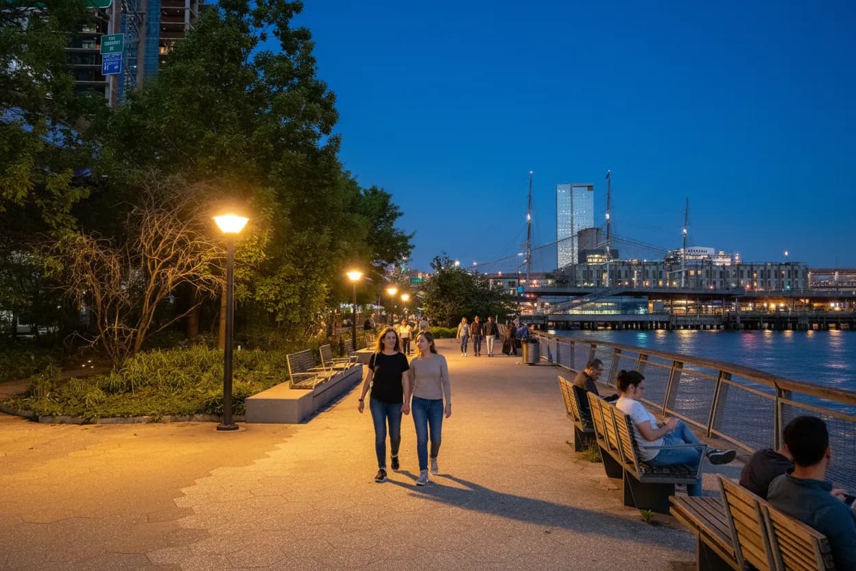 East River reset walk after a low-key TV night
