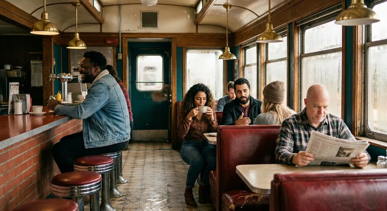 The Diner in a 1947 Train Car That Never Left Williamsburg