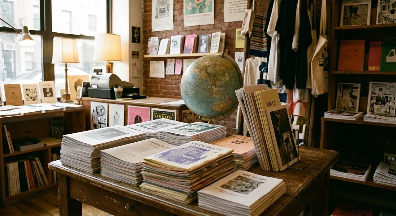Typewriter Repair Shops and Zine Stores in Greenpoint