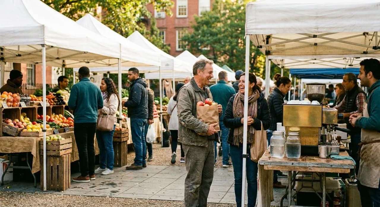 Thursday at the Union Square Greenmarket When the Ramps Arrive