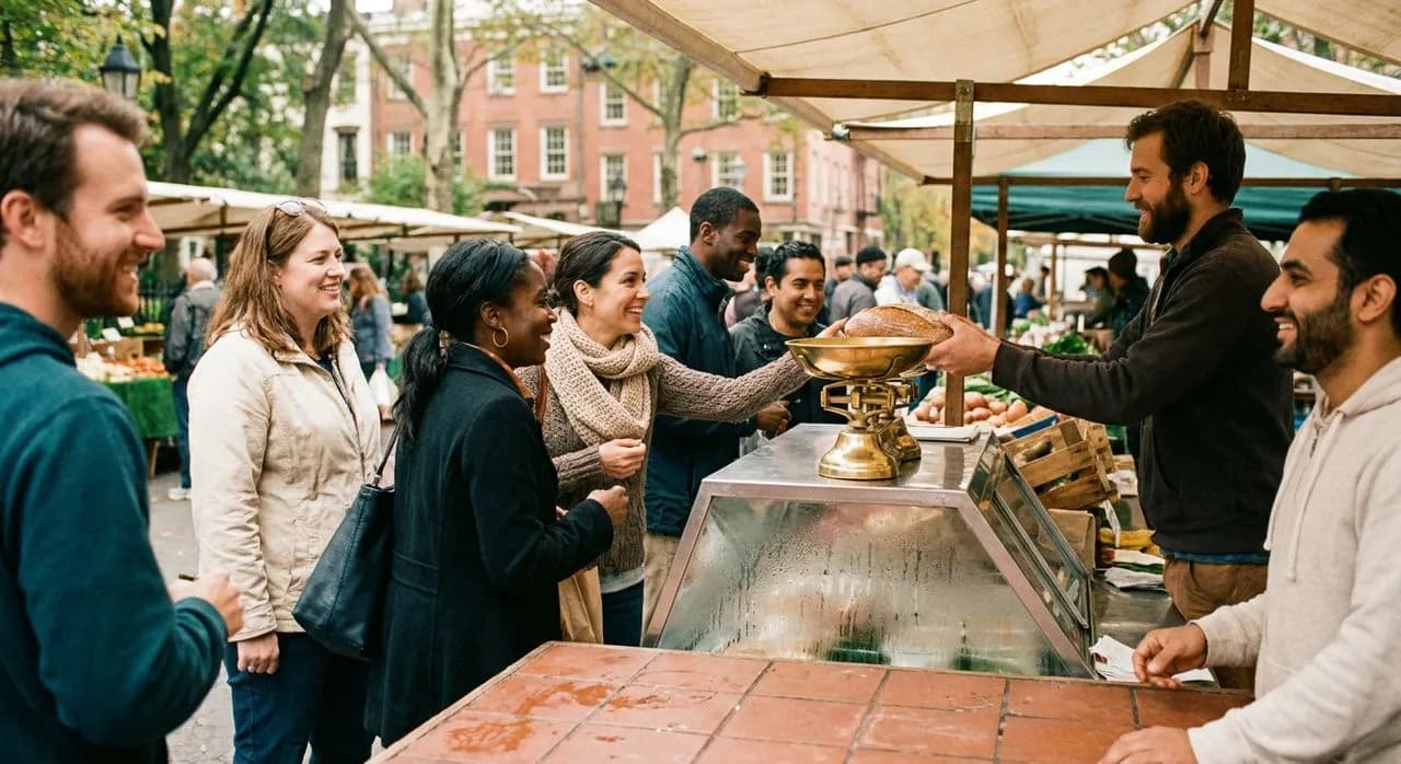Thursday at the Union Square Greenmarket When the Ramps Arrive