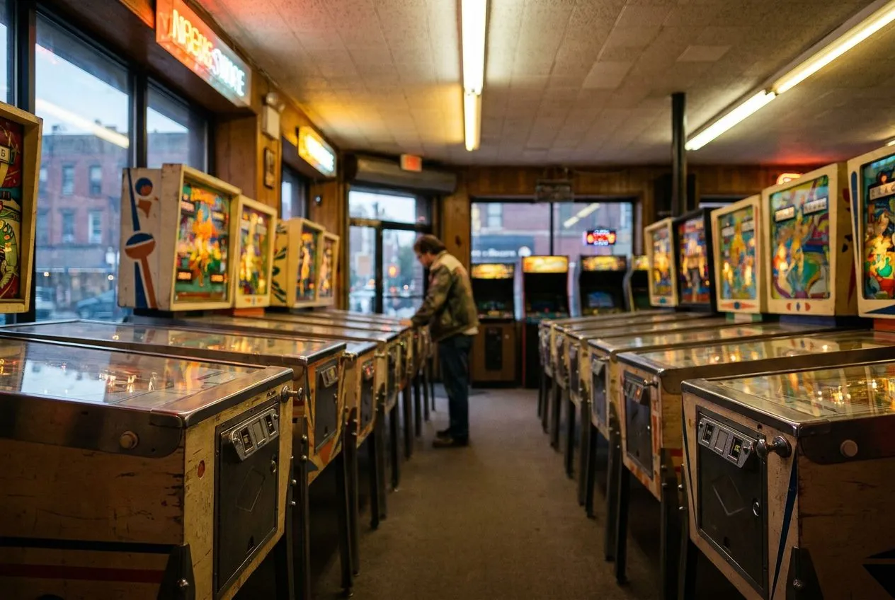 Vintage Arcades and Pinball Halls Across Brooklyn
