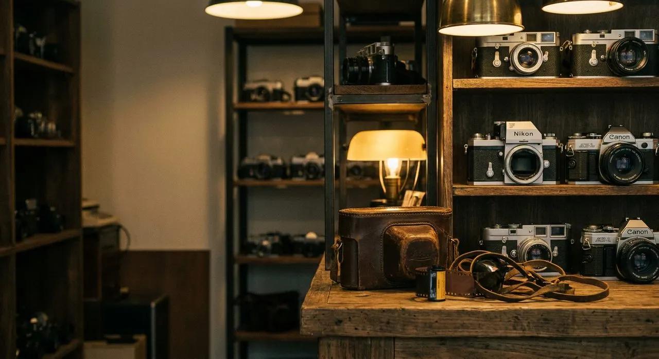 Vintage Film Camera Shops in the West Village
