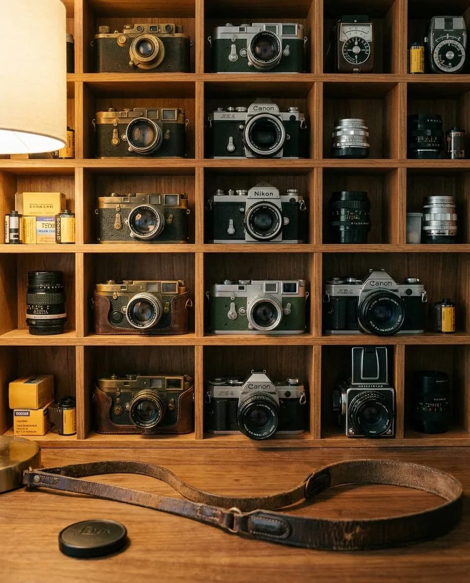 Vintage Film Camera Shops in the West Village