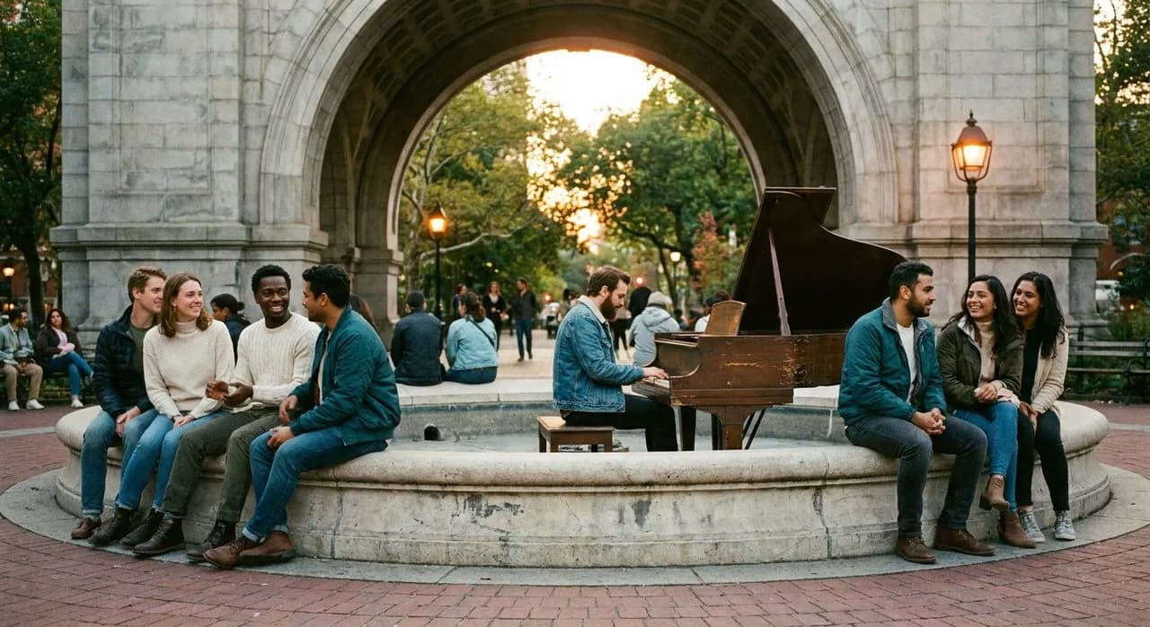 Washington Square Park Piano: The Free Concert That Plays Until Dark