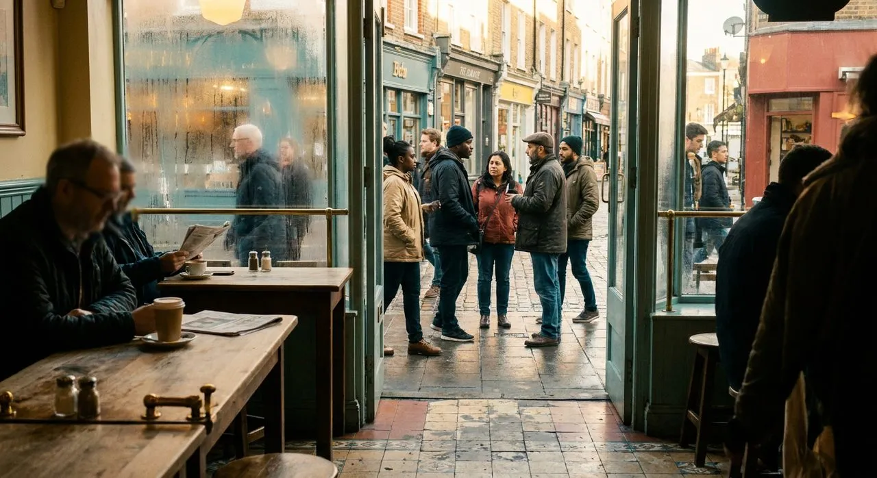 The Window Table at Cafe Mogador: Watching St. Marks From the Other Side