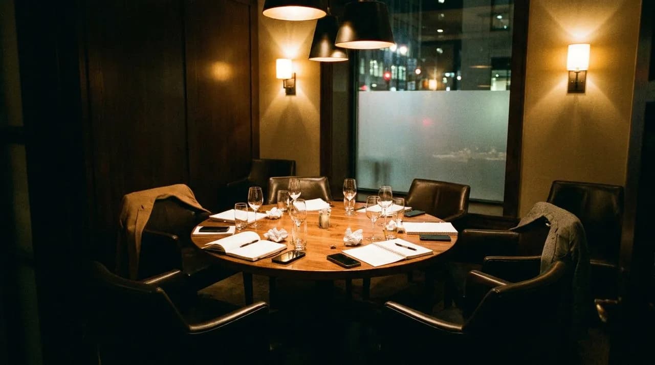The Agent Dinner: Midtown's Private Rooms Where World Cup Deals Happen