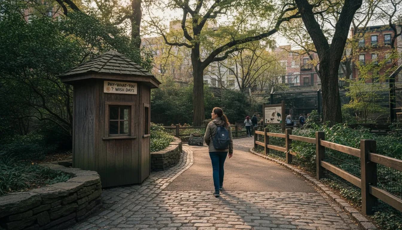 NYC experience scene for The NYC Zoos Grown-Ups Forget Are Even There (Pay-What-You-Wish Days)