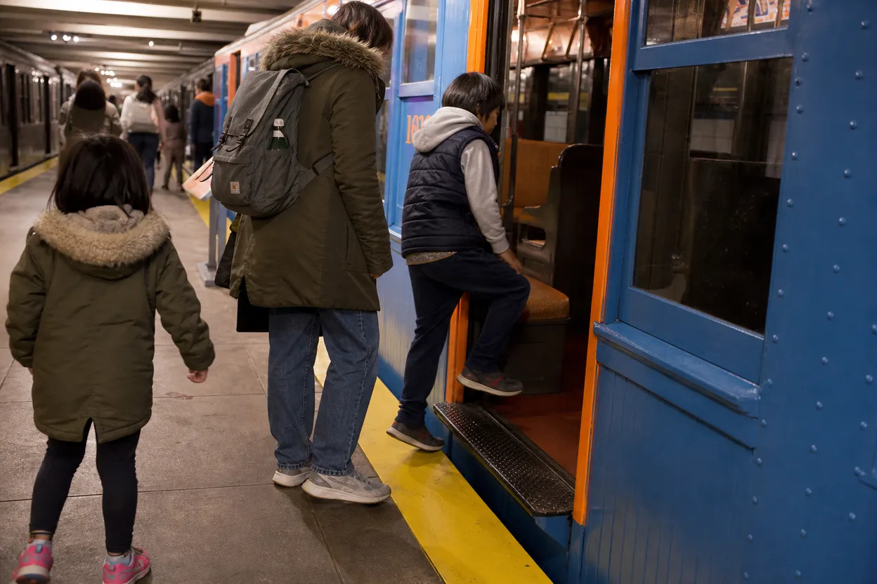 Editorial detail for NY Transit Museum Platform Rooms: A Rainy Stop for Train-Curious Kids