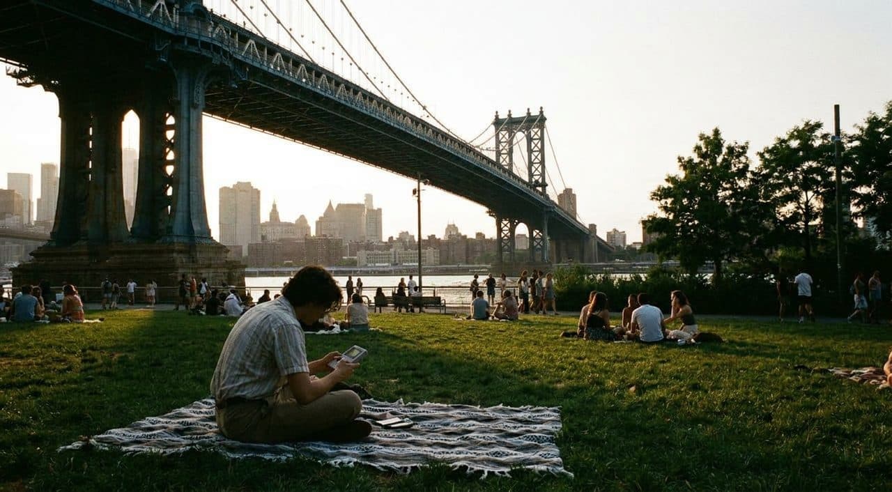 Ocarina of Time Remake and Free Pixel Walks in DUMBO - scene